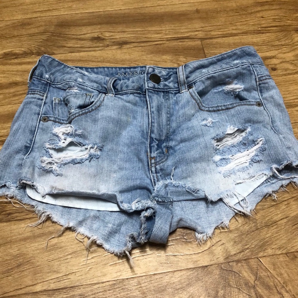 American Eagle Distressed Shorts